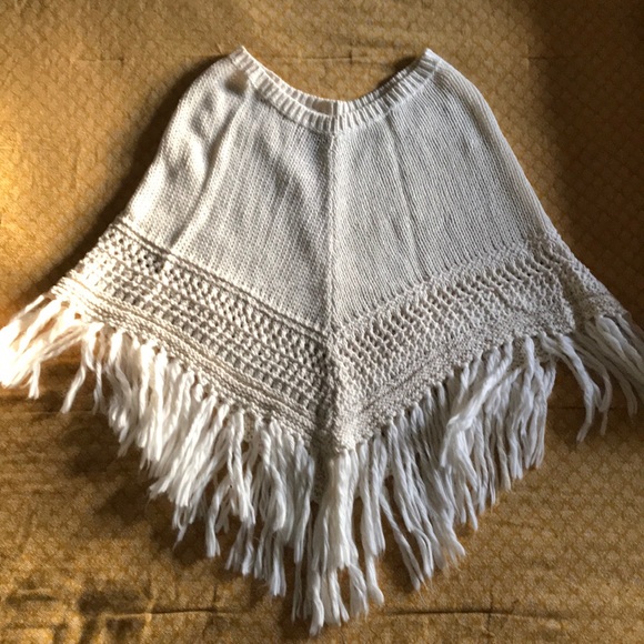 American Eagle Outfitters Other - Cream American eagle poncho. Worn only once.